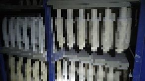 Pożar w fabryce wibratorów [zdjęcia]