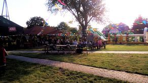 Jeden z pikników sąsiedzkich zorganizowanych przez stowarzyszenie