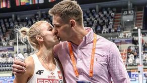 Karolina Kołeczek i jej narzeczony