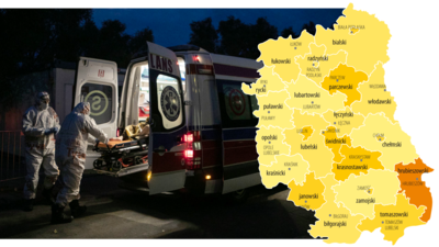 W całym powiecie hrubieszowskim mieszka 63 tys. osób. Kwarantanną objętych było wczoraj aż 852