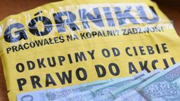 Takie ulotki i plakaty rozwieszano przy kopalniach 