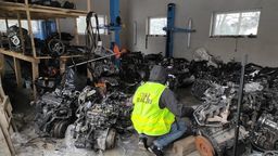 „Dziupla” a w niej 52 silniki. Głównie włoskie