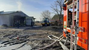 Szalenie trudna akcja straży. Pożar w tartaku koło Zamościa