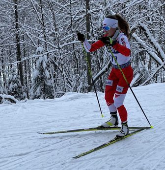 Anna Berezecka jest jedną z nadziei polskiego narciarstwa biegowego