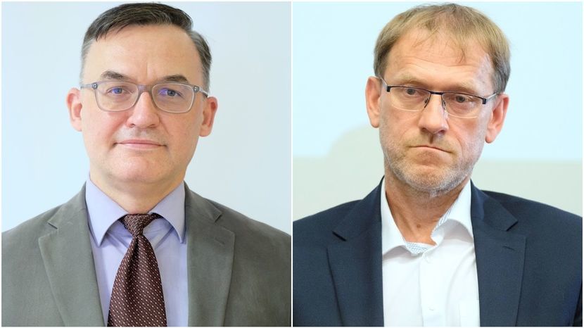 Prof. Konrad Rejdak i prof. Krzysztof Tomasiewicz
