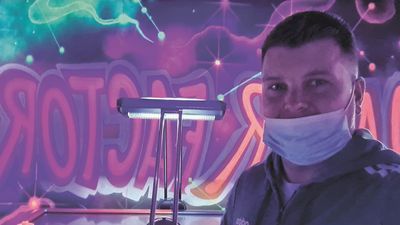 Łukasz Moskal, właściciel Laser Factory w Zamościu