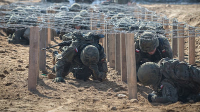Ogień, adrenalina i błoto. Sukces żołnierzy z Chełma