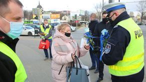 Lubelska drogówka z kwiatami zamiast mandatów