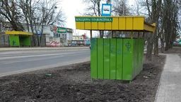 Chełm. Przystanki są, ale autobusy tu nie kursują