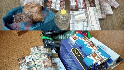 Policjanci z psem na lubelskich targowiskach. Szukali papierosów