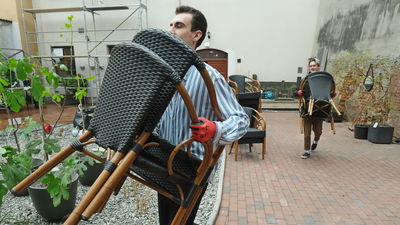 Urządzenie ogródka restauracji