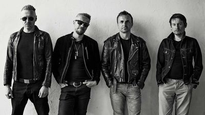 Od lewej: Krzysztof Grabań (bas), Michał Krasoń (gitara), Marcin Mikulski (wokal i gitara), Piotr Kurczuk (perkusja)