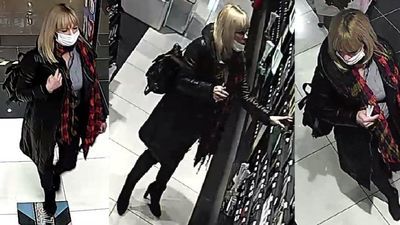 Wizerunek kobiety zarejestrowały kamery monitoringu