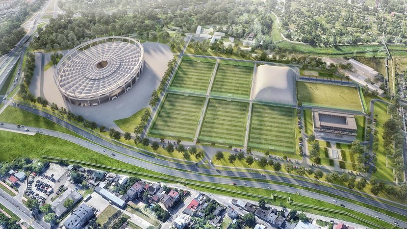 Nowy stadion żużlowy, siedem boisk, budynek akademii piłkarskiej i jeszcze jeden obiekt bliżej rzeki. Takie wykorzystanie terenów po Lubelskim Klubie Jeździeckim ma umożliwić nowy plan zagospodarowania, którego projekt został w piątek wyłożony do publicznego wglądu.