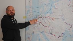 Pan Andrzej wyrusza na początku maja 