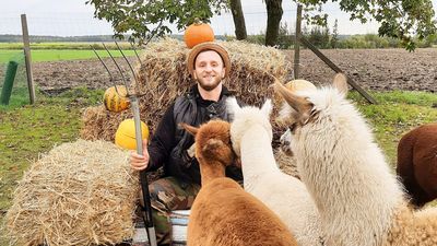 – Zanim nabyłem alpaki, miałem już dla nich wybrane imiona - mówi Ariel Bedenak