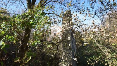 Ruiny młyna w Turce