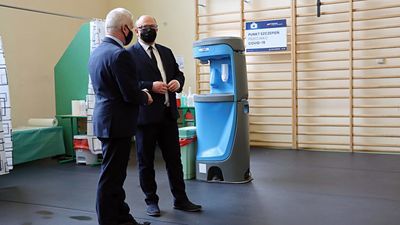 Punkt szczepień powszechnych w Kraśniku jest gotowy. Ma być ponad 400 szczepień dziennie