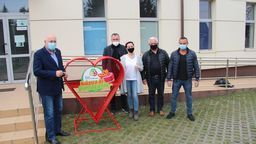 Stowarzyszenie przekazało ostatnio pojemnik m.in. ZDZ w Białej Podlaskiej