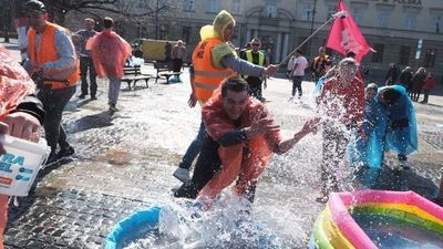 Lany Poniedziałek w Lublinie kilka lat temu 