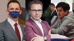 Największe szanse na start w wyborach ma Kamil Lewandowski (z lewej). Czy walki może włączyć się także Norbert Staszak (w środku) lub Dorota Osiak z ugrupowania Krzysztofa Brzezińskiego. Komitet Marioli Antoniak (na zdj.) wyborczych decyzji jeszcze nie podjął 