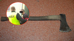 Groził byłej partnerce, że ją zabije. Wziął ze sobą siekierę