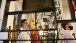 Niedzielna rezurekcja w kościele w Lublinie