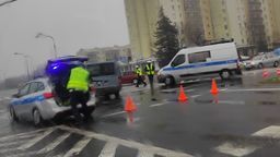Lublin: Wypadek na rondzie koło Orfeusza. Zderzenie busa z osobówką