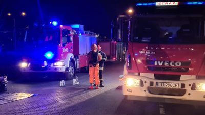 Lublin. Wyciek niebezpiecznej substancji w wielkim magazynie