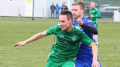 Michał Zuber w końcówce meczu z Powiślakiem zrehabilitował się za pudło z rzutu karnego