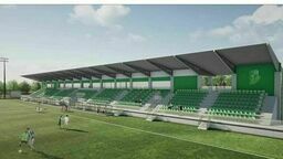 Wizualizacja trybuny, która ma powstać w ramach inwestycji 