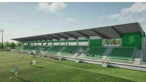 Wizualizacja trybuny, która ma powstać w ramach inwestycji 