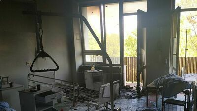 Lubelskie. Pożar w szpitalu