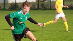 Mateusz Bieniek otworzył wynik meczu w Kurowie

