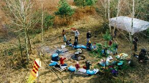 Leśna Baza pod Lublinem. Trochę natury i dzieci są szczęśliwe