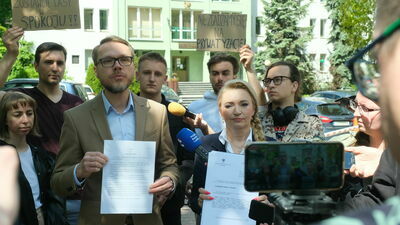 Konferencja Michała Krawczyka i Marty Wcisło