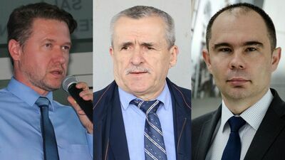 Najwyżej wynagradzanymi urzędnikami w Puławach są prezesi miejskich spółek. Na zdjęciu prezesi ZUK, Nieruchomości Puławskiej oraz Puławskiego Parku Naukowo-Technologicznego