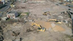 Budowa dworca metropolitalnego pełna niespodzianek. Tu dawna gazownia, tam niewybuchy