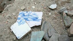 Odkryto m.in. fragmenty kafli