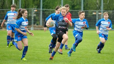 Młodzi rugbyści rywalizowali podczas I Turnieju Lubelskiego Cebularza