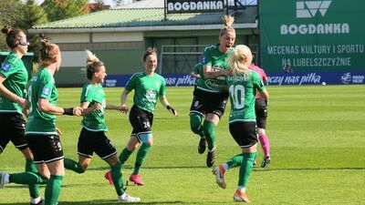 Czy piłkarki Górnika Łęczna będą miały w sobotę okazję do szalonej radości?

