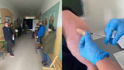 W małej Wierzbicy chętnych na szczepienie nie brakuje