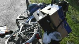 Tragedia w Hrubieszowie. Rowerzysta wjechał wprost pod dostawczaka