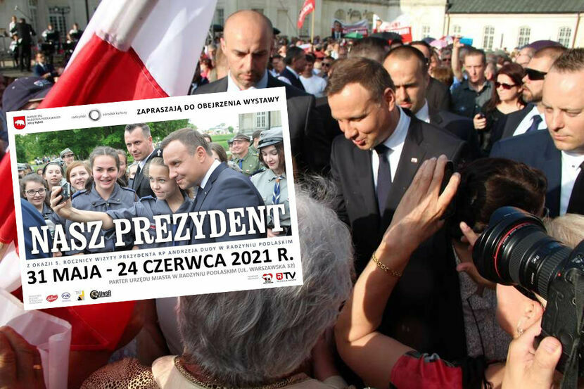 Wizytę Andrzeja Dudy mieszkańcy Radzynia mogą wspominać aż do 24 czerwca