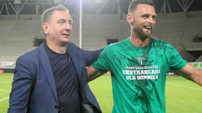 Tomasz Midzierski był jednym z kluczowych zawodników Górnika Łęczna w minionym sezonie

