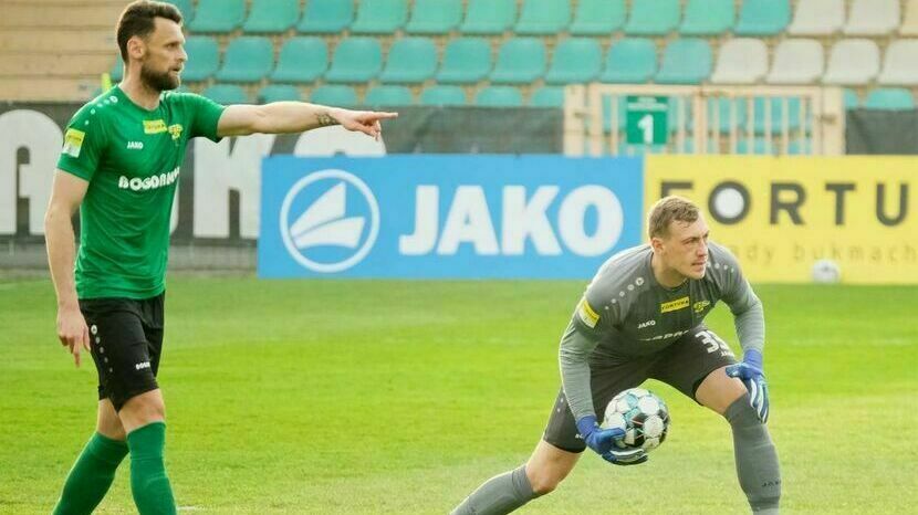 Tomasz Midzierski zdobył w Sosnowcu gola, a Maciej Gostomski obronił rzut karny<br />
<br />
