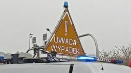 Groźny wypadek w Łukowie. Zderzyły się trzy samochody