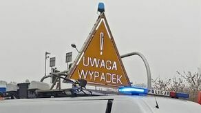 Groźny wypadek w Łukowie. Zderzyły się trzy samochody