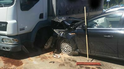 Wypadek niedaleko Lublina. Wezwano na pomoc śmigłowiec