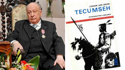 „Tecumseh” to powieść życia Okonia. Zanim się ukazała, autor poświęcił 10 lat na zgłębianiu wiedzy o rdzennych Amerykanach